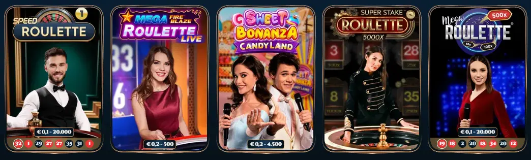 Spiele bei WonderLuck casino